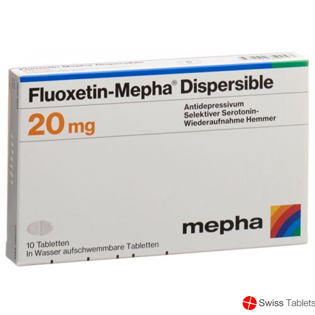 FLUOXETIN Mepha caps 20 mg 30 pce