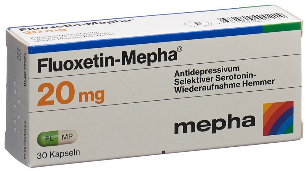 FLUOXETIN Mepha caps 20 mg 30 pce