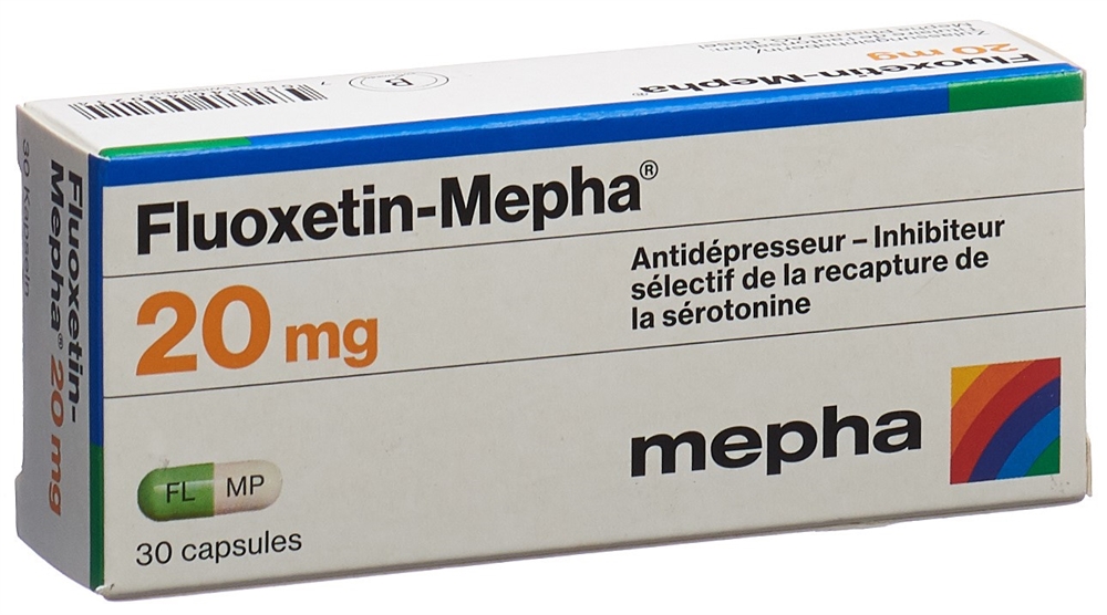 FLUOXETIN Mepha caps 20 mg 30 pce