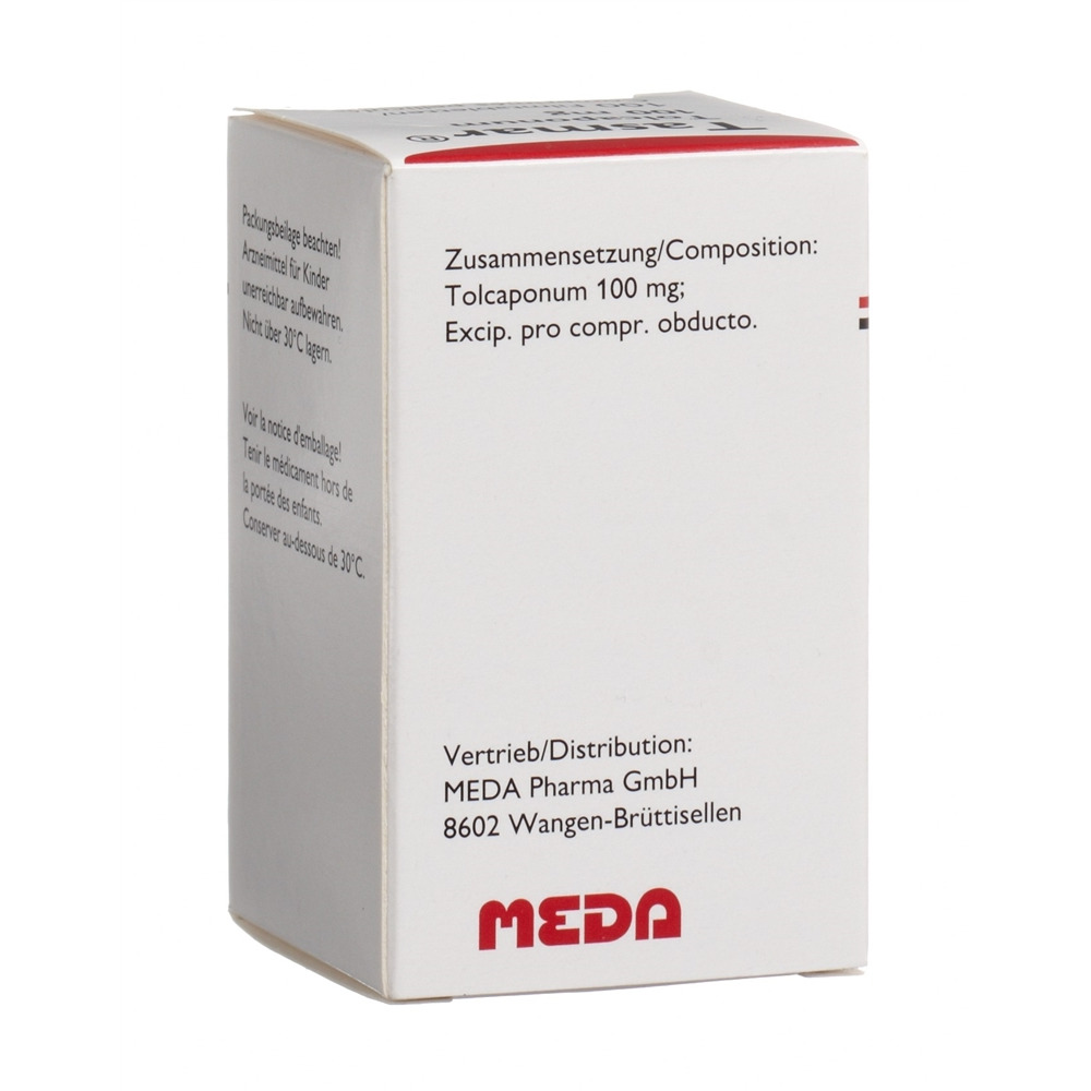 Tasmar 100 mg, Filmtabletten
