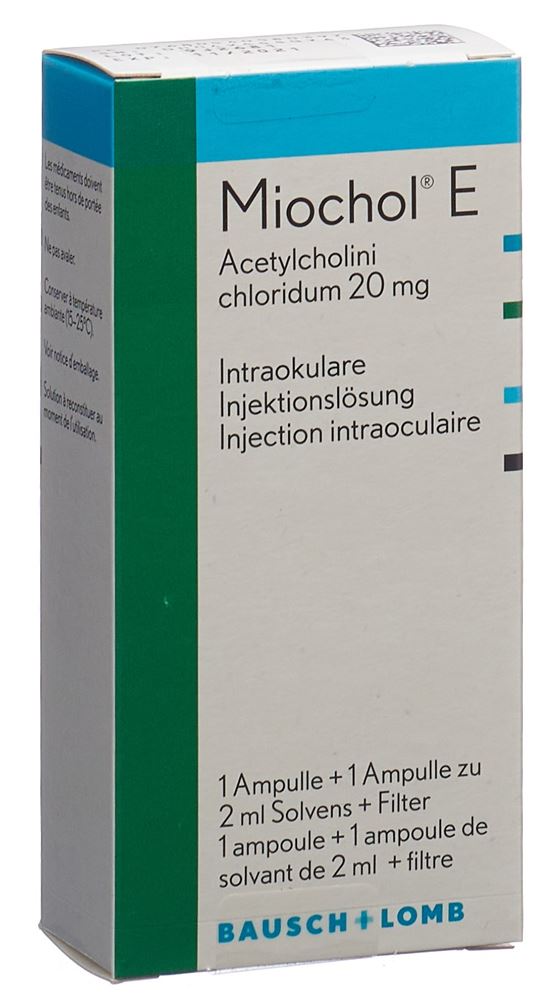 MIOCHOL E subst sèche 20 mg c solv (2 ml) vial