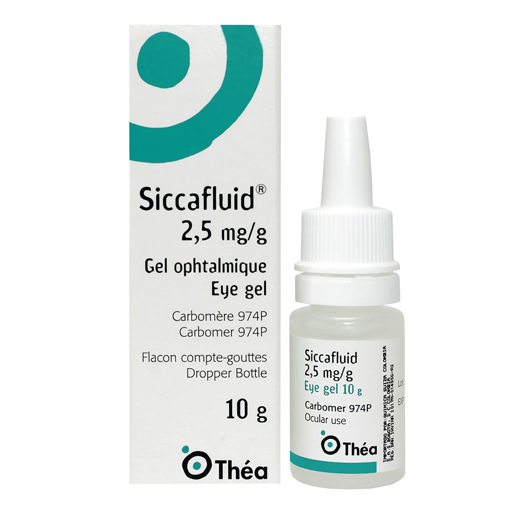 SICCAFLUID gel opht 0.25 % fl 10 g