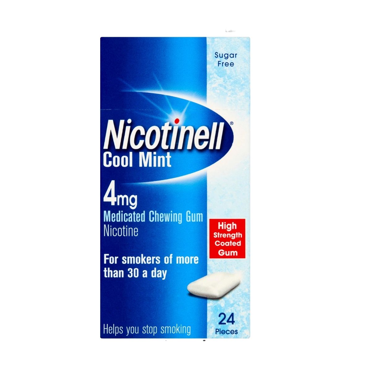 NICOTINELL Gum 4 mg cool mint 24 pce