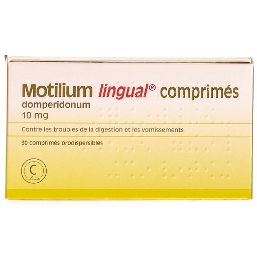 MOTILIUM lingual cpr orodisp 10 mg 30 pce