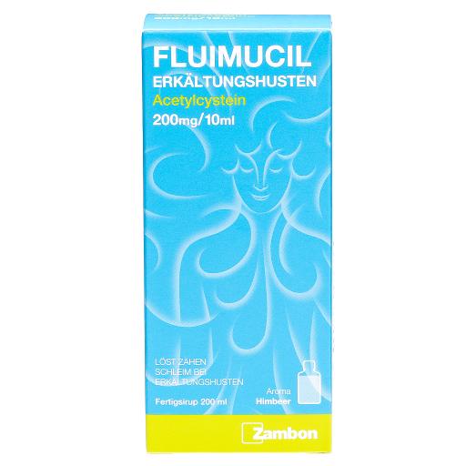 FLUIMUCIL toux grasse sirop 200 mg/10ml 200 ml