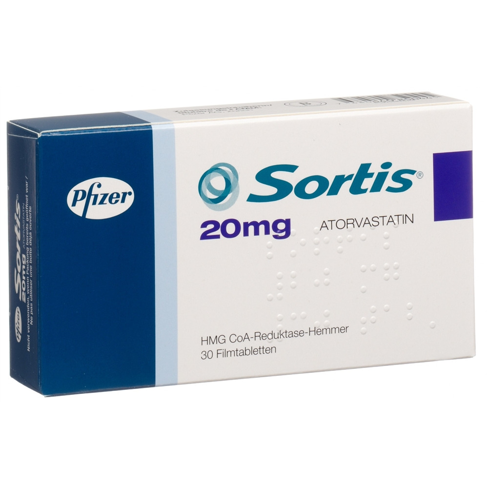 SORTIS cpr pell 20 mg 30 pce