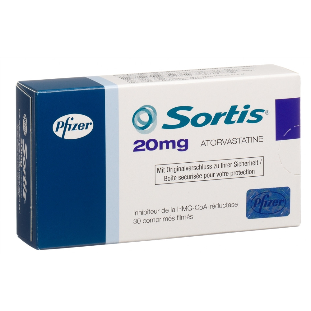 SORTIS cpr pell 20 mg 30 pce