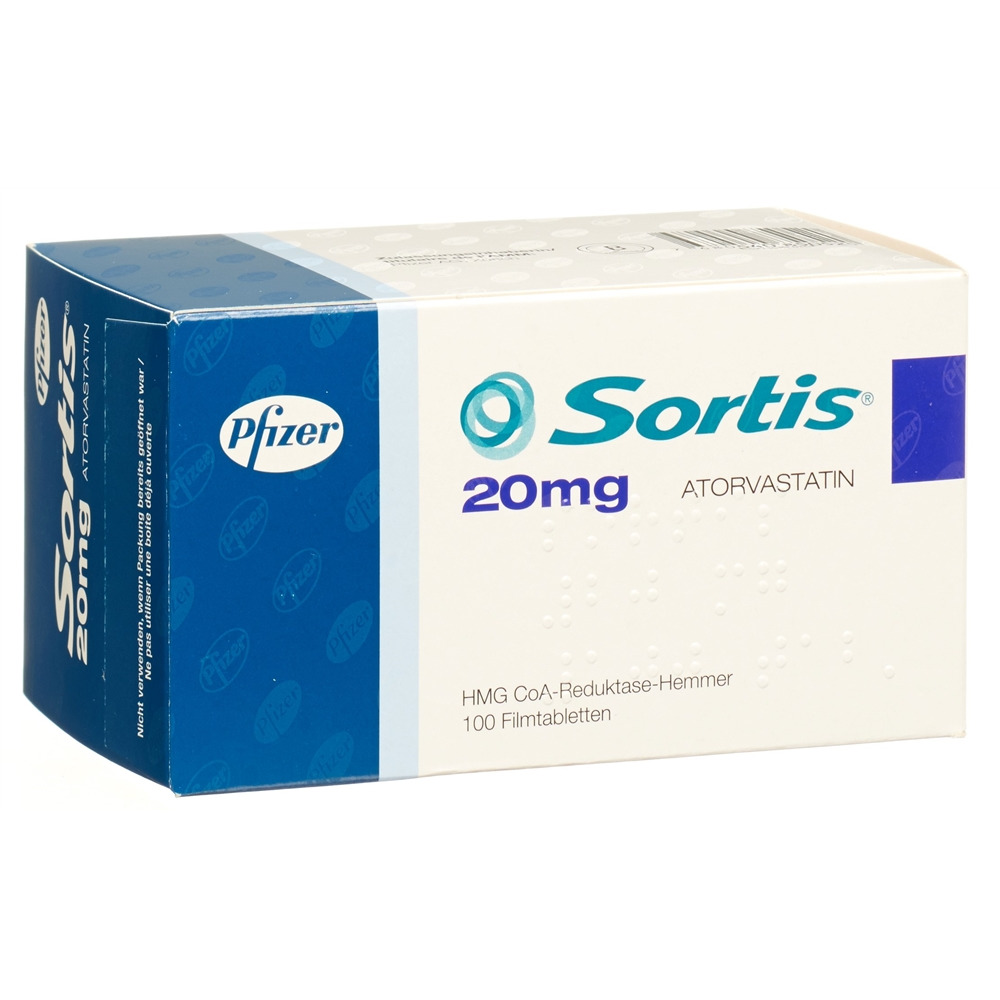 SORTIS cpr pell 20 mg 100 pce