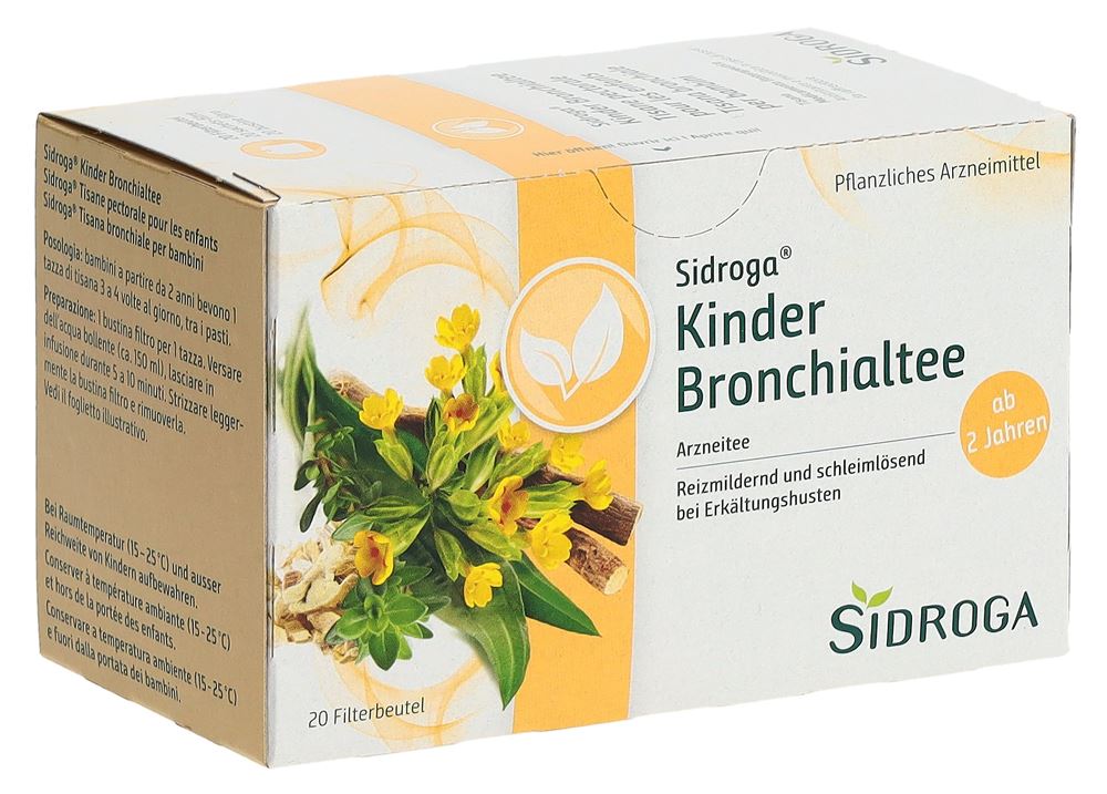 SIDROGA tisane pectorale p enfants 20 sach 1.5 g