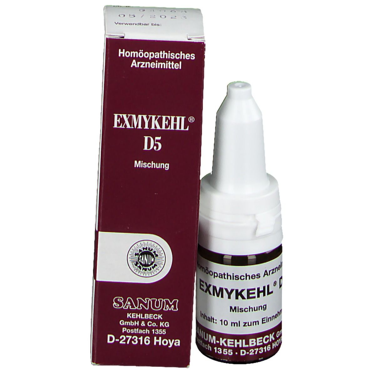 EXMYKEHL sol inj 5 D 10 amp 1 ml
