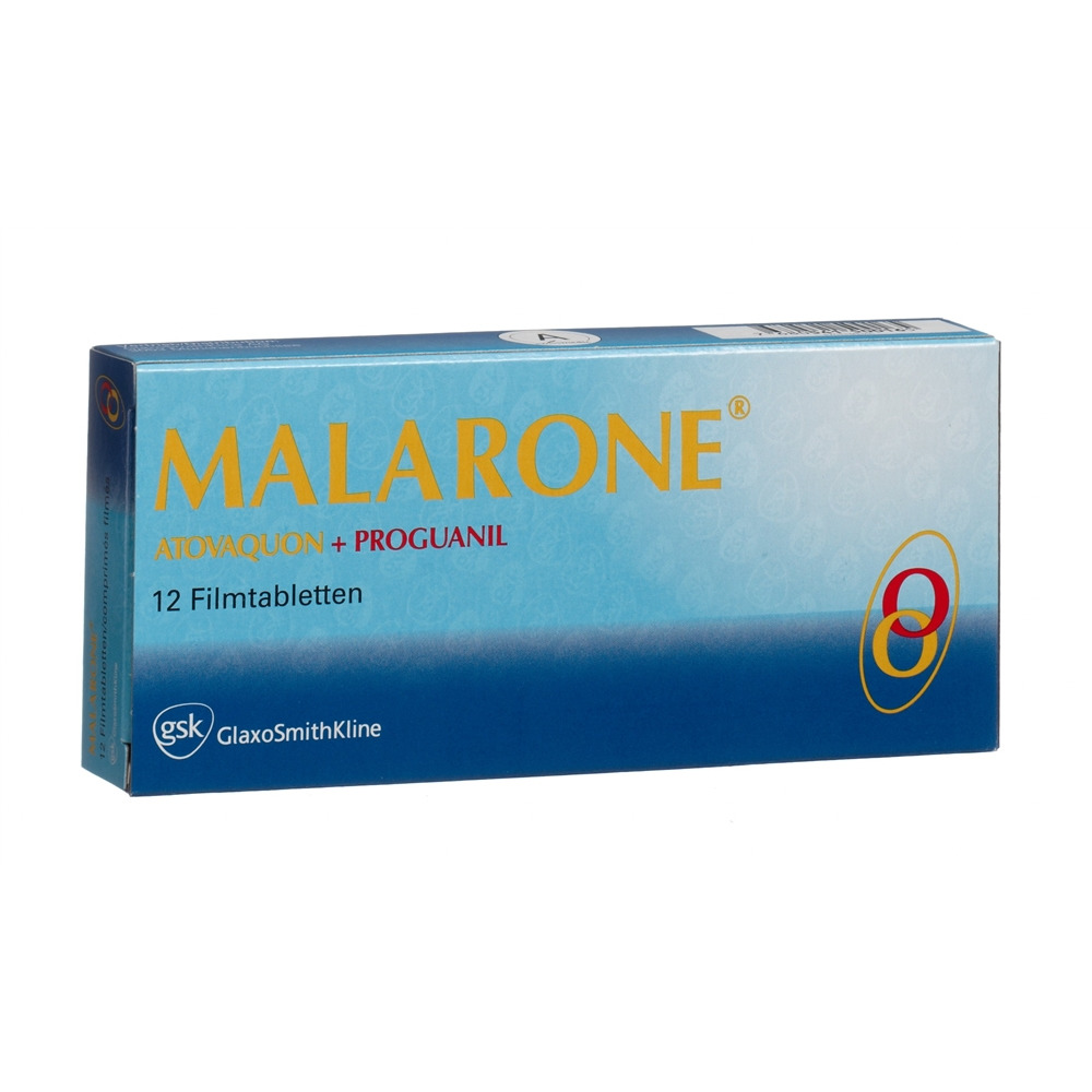 MALARONE cpr pell 250/100 mg 12 pce