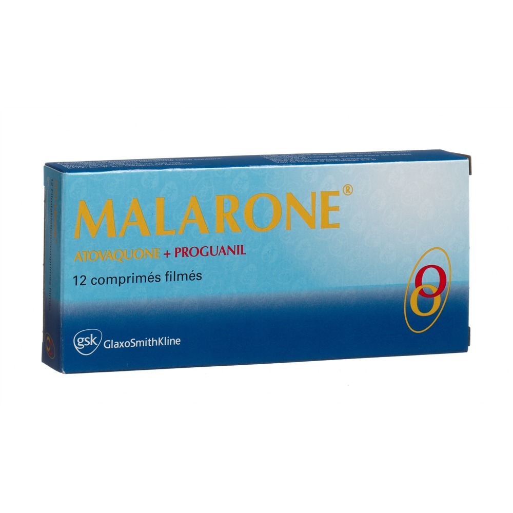 MALARONE cpr pell 250/100 mg 12 pce