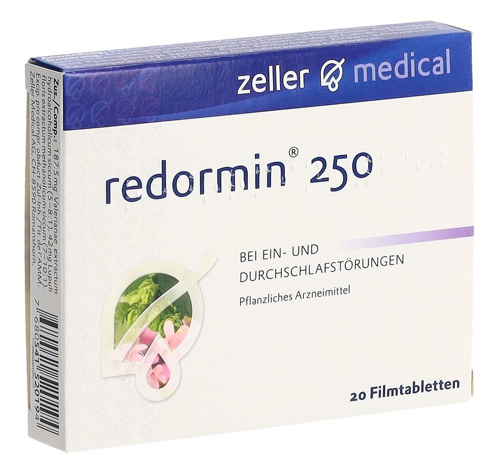 Redormin 250, Filmtabletten