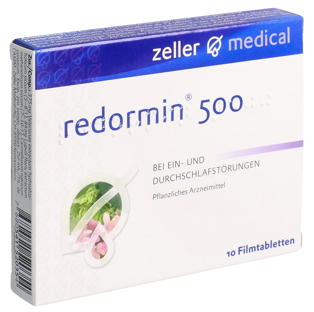 REDORMIN 500 cpr pellic 10 pce