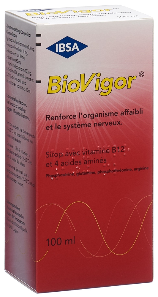 BIOVIGOR sirop fl 100 ml