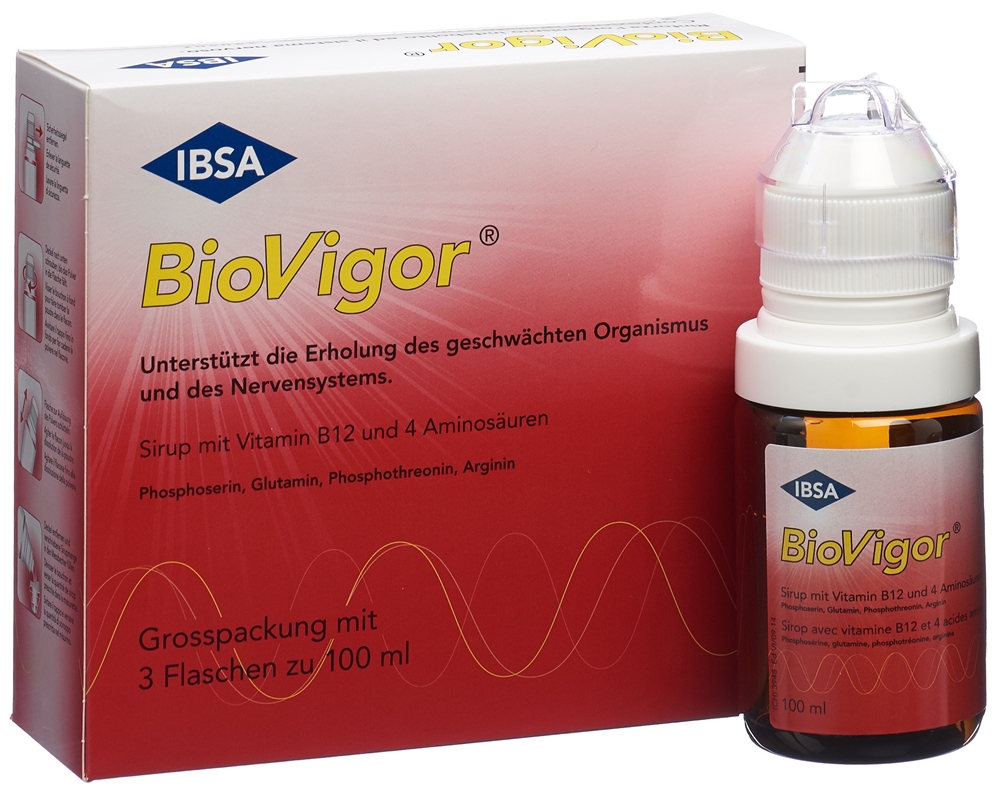 BIOVIGOR sirop 3 fl 100 ml