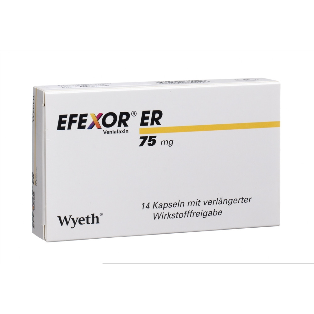 EFEXOR ER caps 75 mg 14 pce