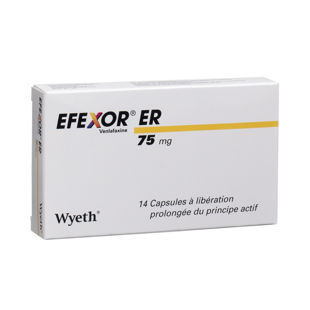 EFEXOR ER caps 75 mg 14 pce