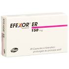 EFEXOR ER caps 150 mg 28 pce
