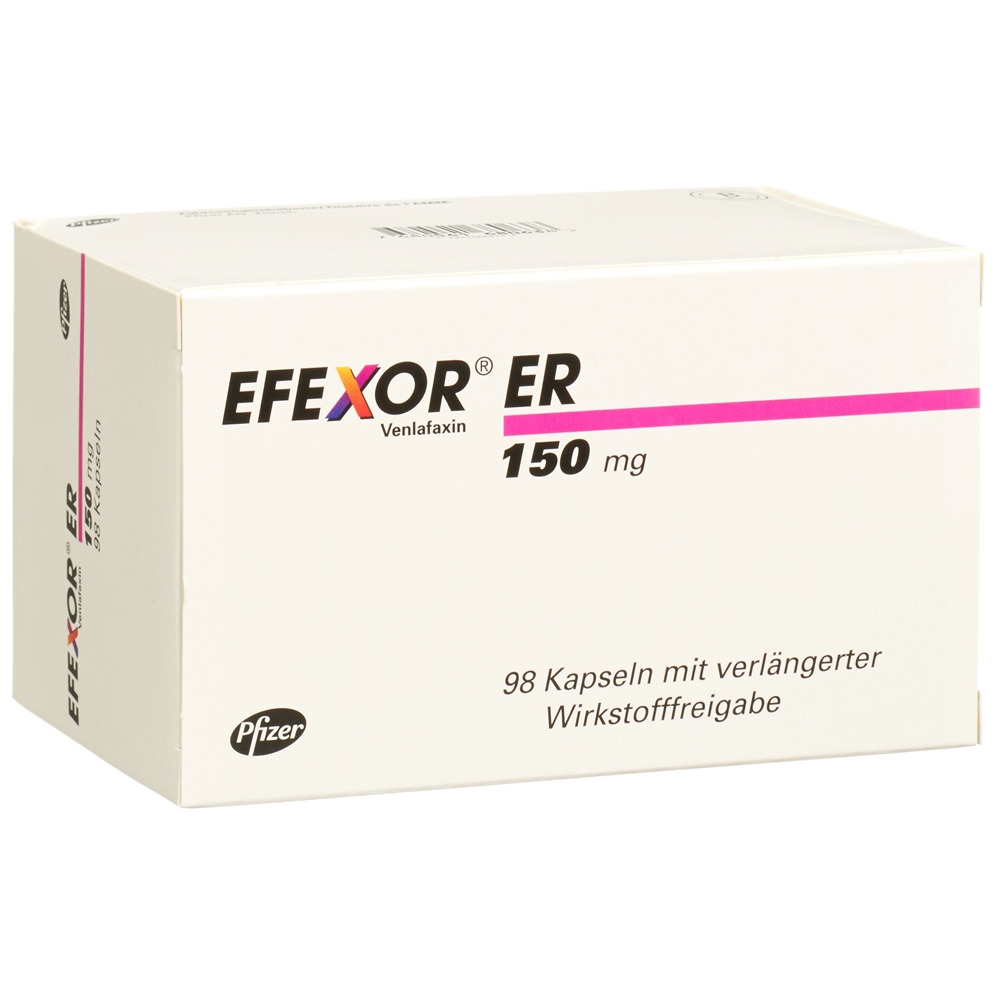 EFEXOR ER caps 150 mg 98 pce