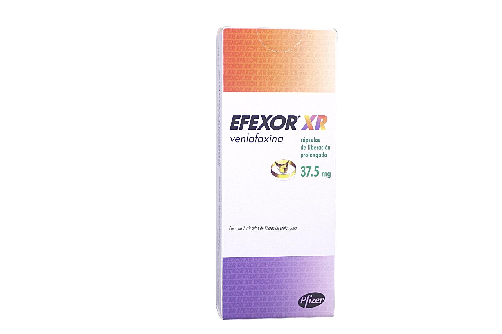 EFEXOR ER caps 37.5 mg 7 pce