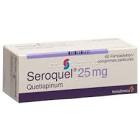 SEROQUEL cpr pell 25 mg 60 pce
