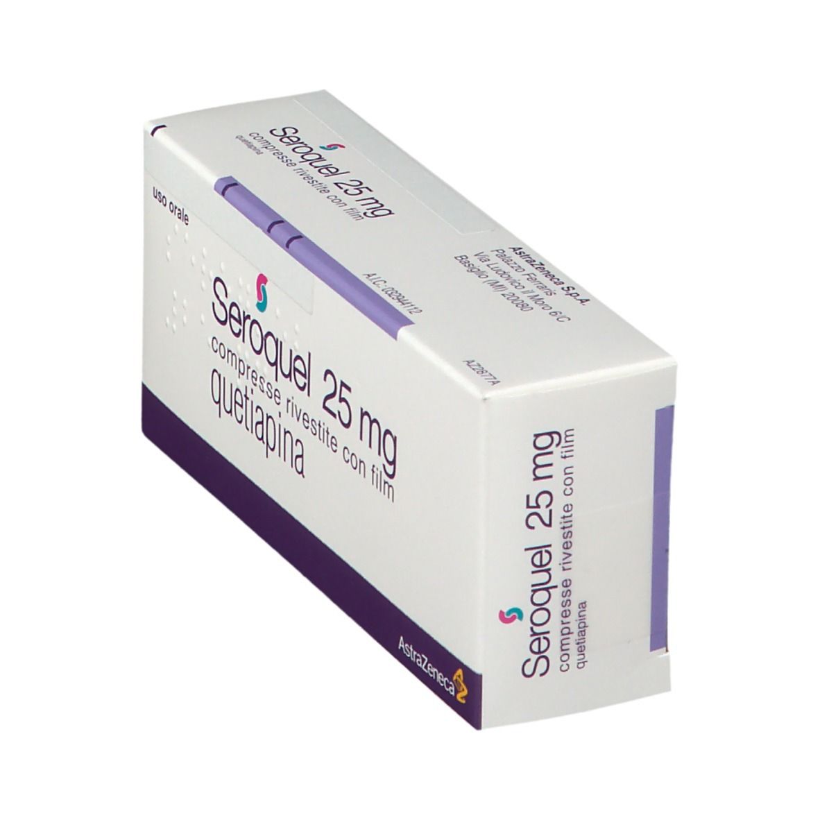 SEROQUEL cpr pell 25 mg 60 pce