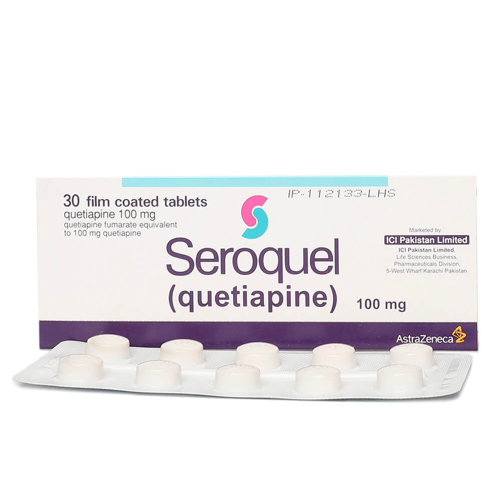 SEROQUEL cpr pell 100 mg 60 pce