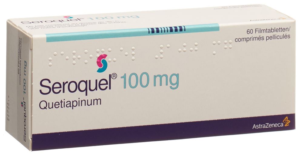 SEROQUEL cpr pell 100 mg 60 pce