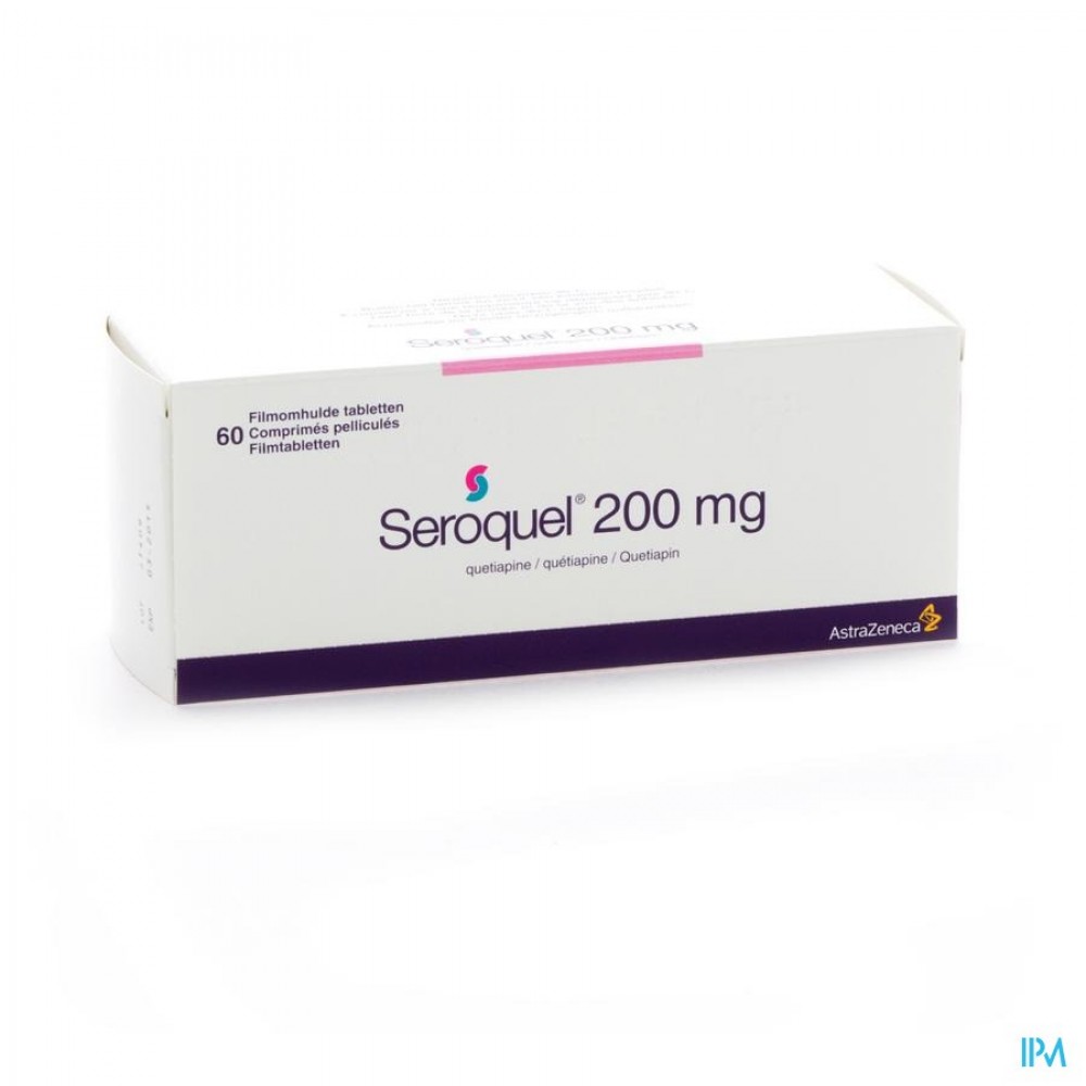 SEROQUEL cpr pell 200 mg 60 pce