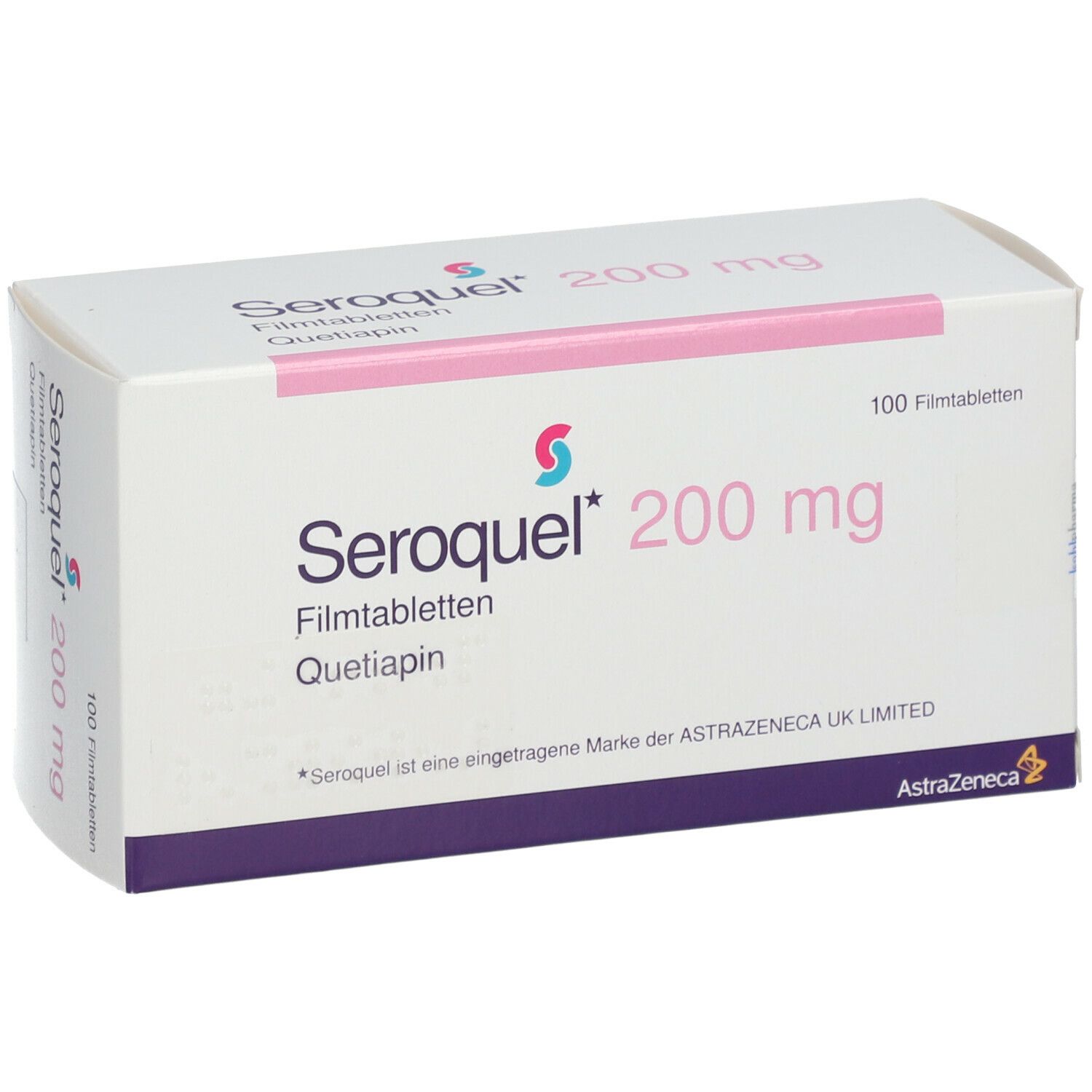 SEROQUEL cpr pell 200 mg 60 pce
