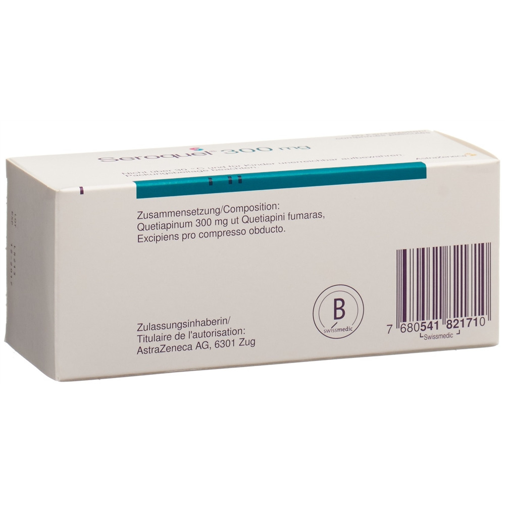 SEROQUEL cpr pell 300 mg 60 pce
