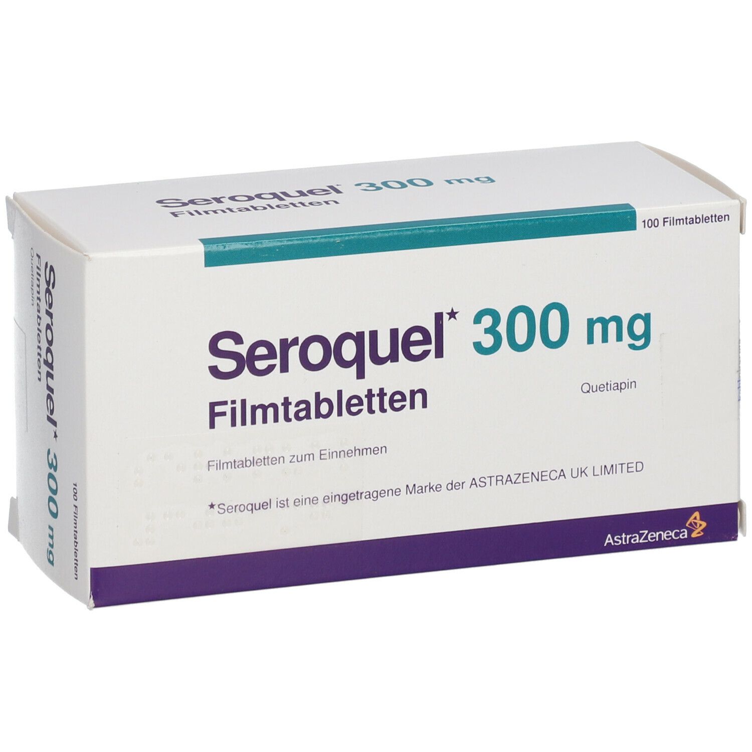 SEROQUEL cpr pell 300 mg 100 pce