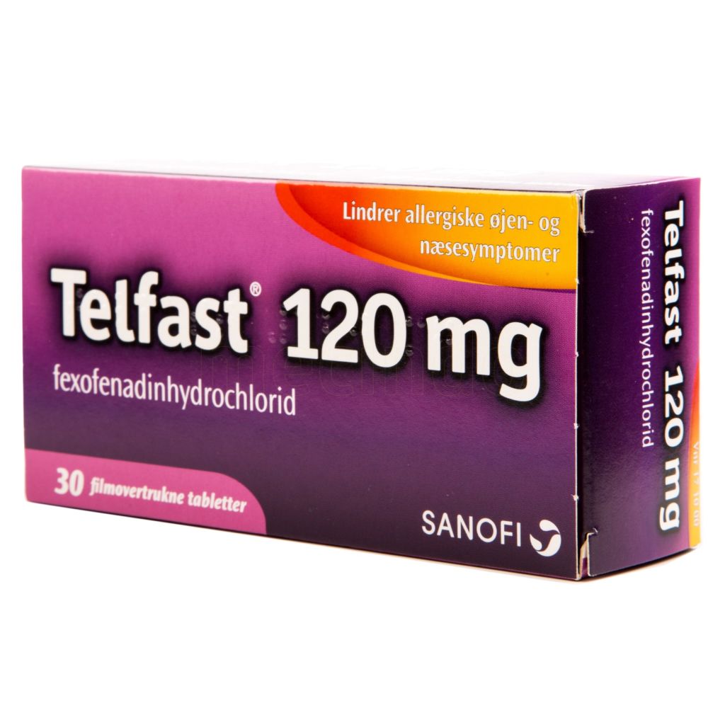 TELFAST cpr pell 120 mg 30 pce