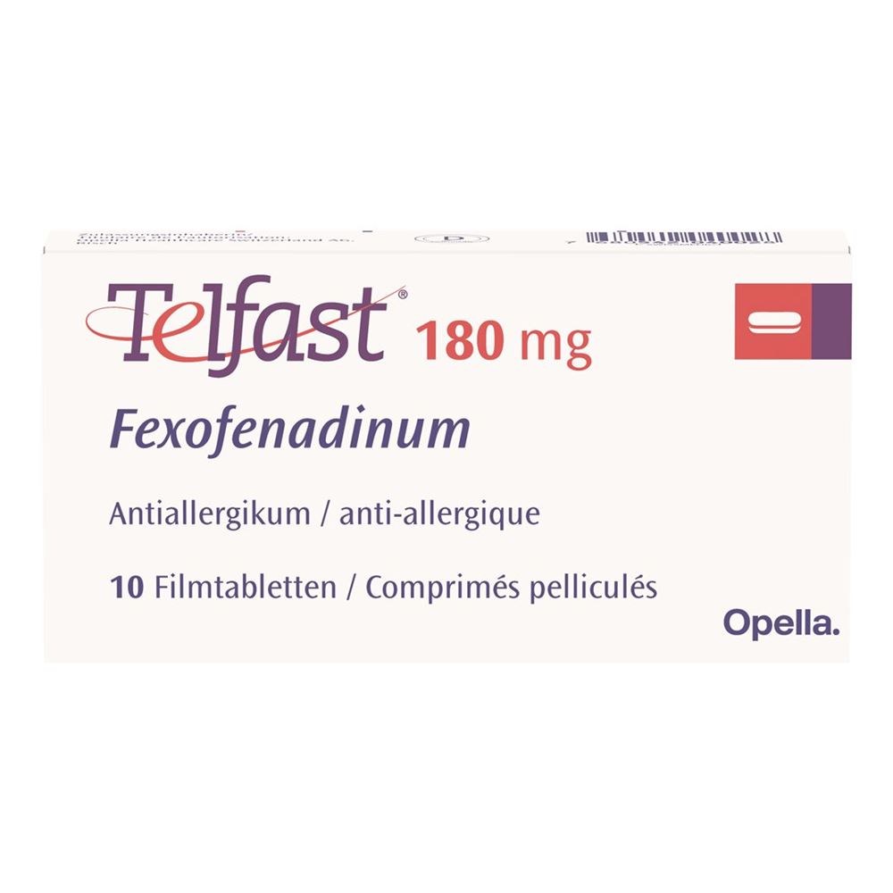Telfast 180, Filmtabletten