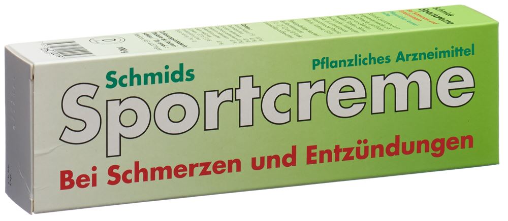 SCHMIDS crème pour le sport crème tb 100 g