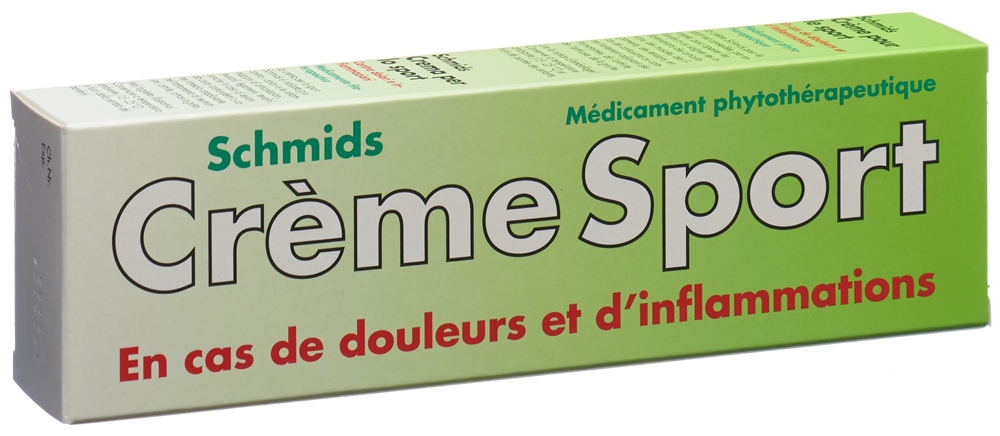 SCHMIDS crème pour le sport crème tb 100 g
