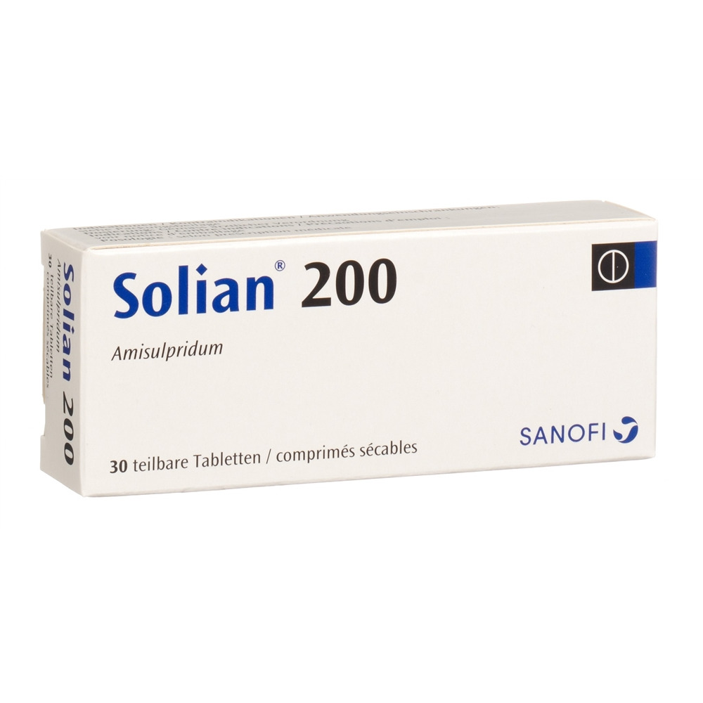 SOLIAN cpr 200 mg sécables 30 pce