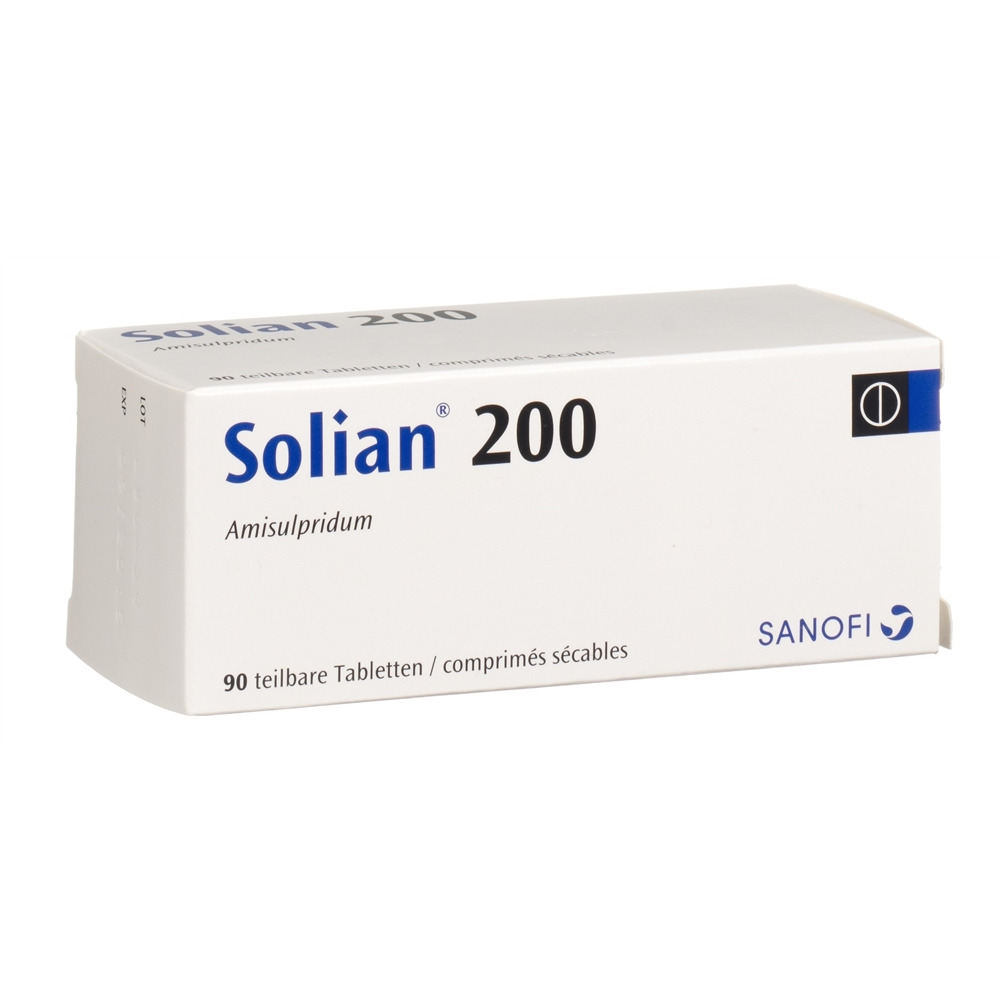 SOLIAN cpr 200 mg sécables 90 pce