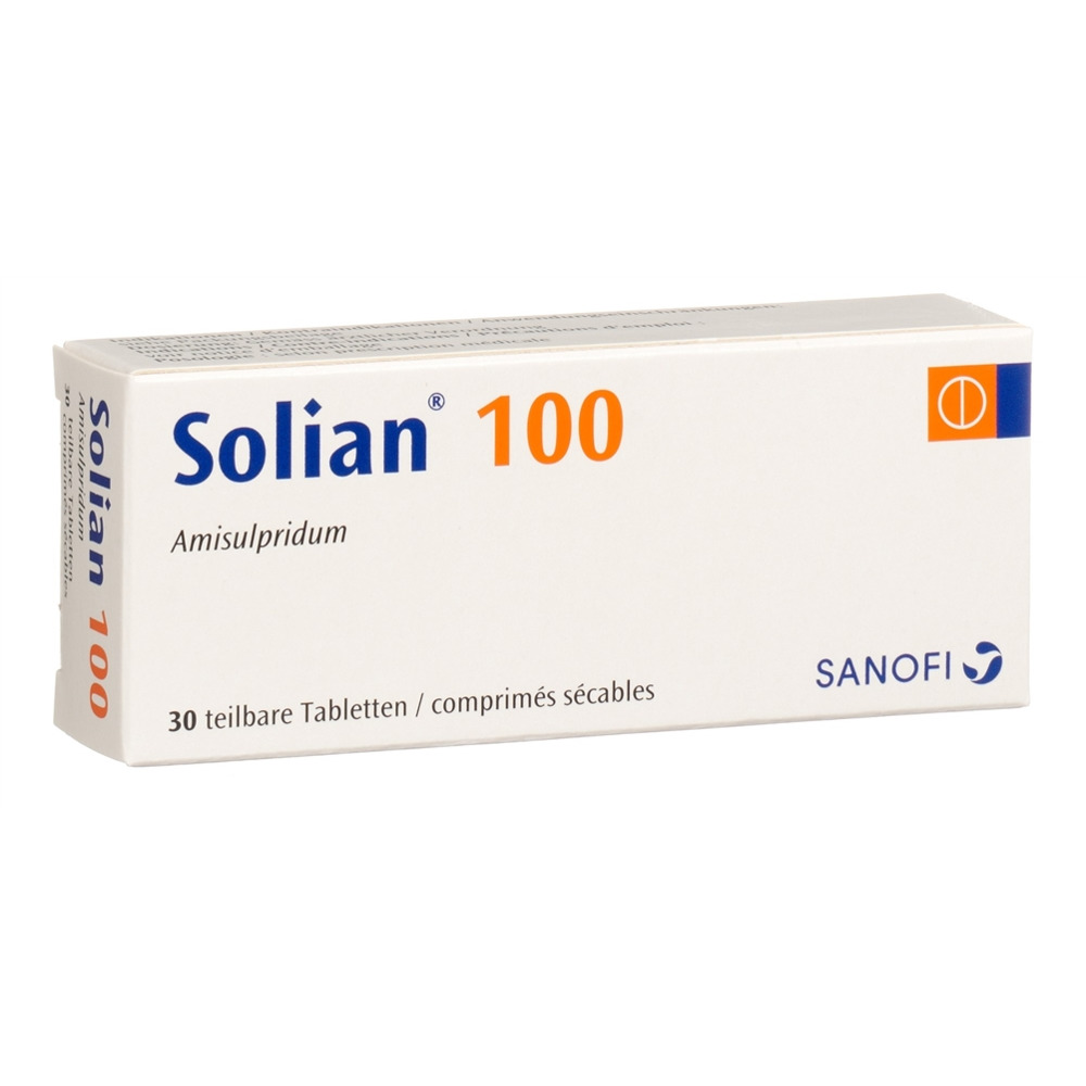 SOLIAN cpr 100 mg sécables 30 pce