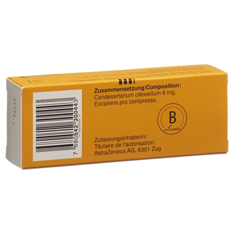 Atacand 8 mg, Tabletten
