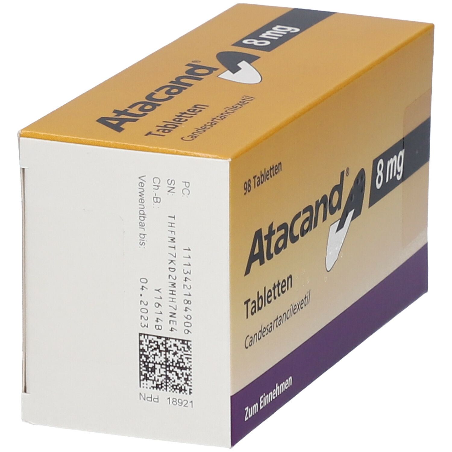 ATACAND cpr 8 mg 98 pce