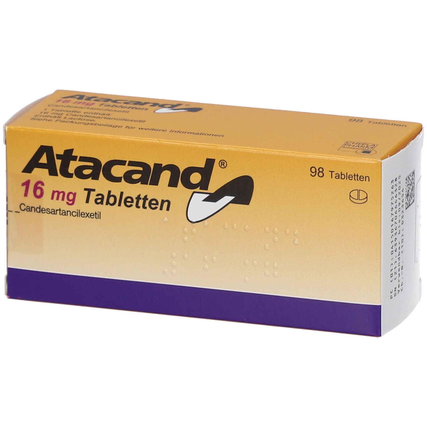 ATACAND cpr 16 mg 98 pce