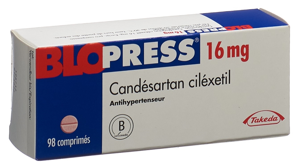 Blopress 16 mg, Tabletten