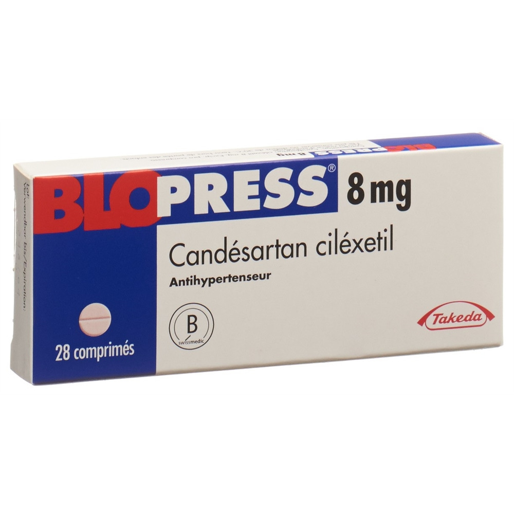 BLOPRESS cpr 8 mg 28 pce