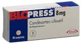 BLOPRESS cpr 8 mg 98 pce