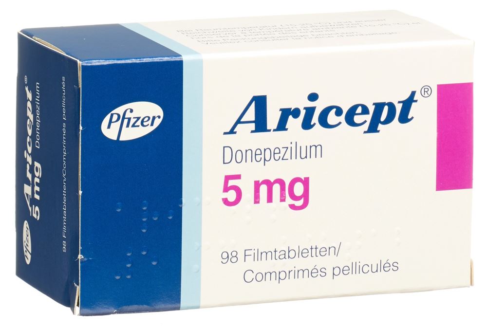 ARICEPT cpr pell 5 mg 98 pce