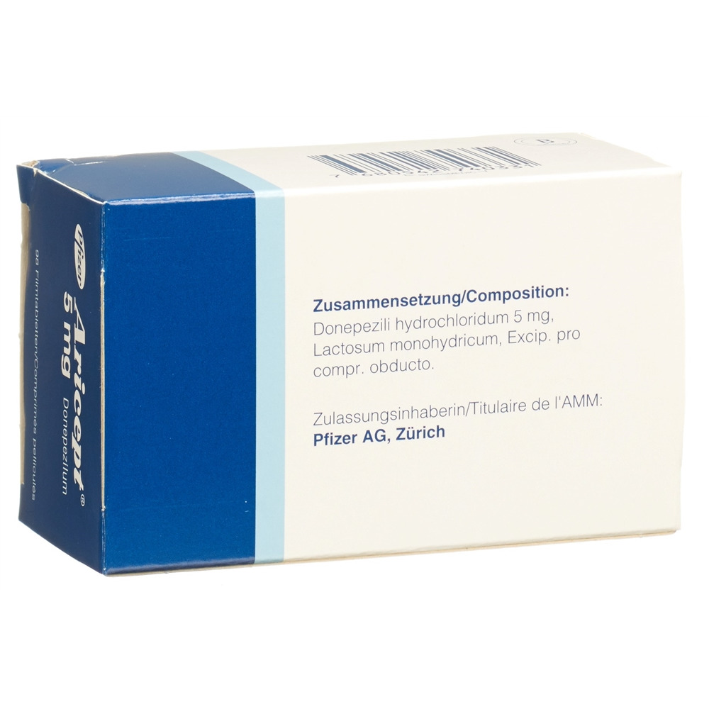 ARICEPT cpr pell 5 mg 98 pce