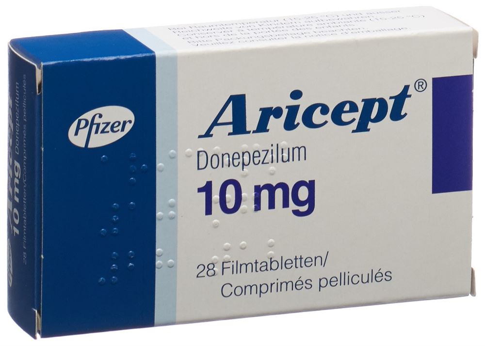 Aricept 10 mg, Filmtabletten