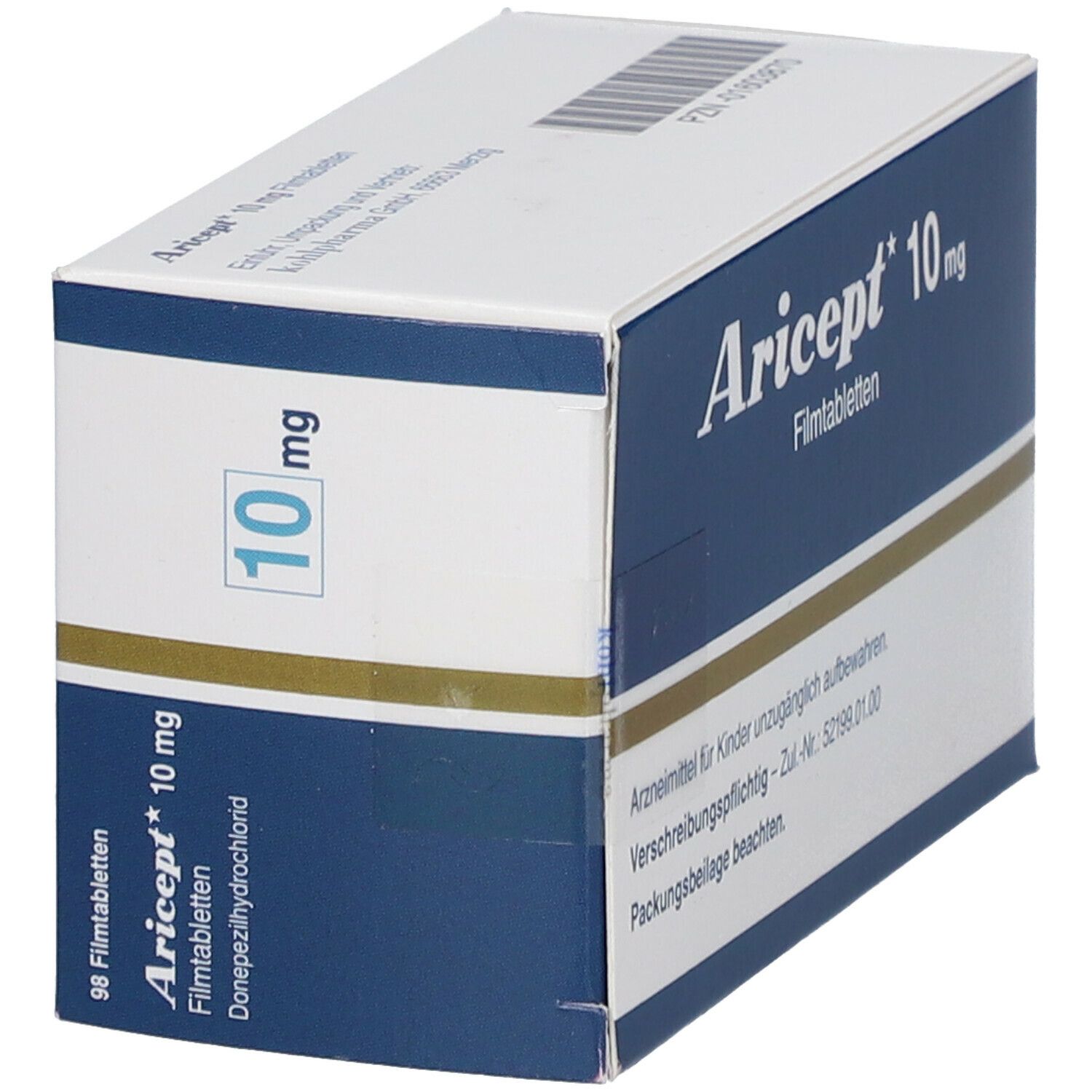 ARICEPT cpr pell 10 mg 98 pce